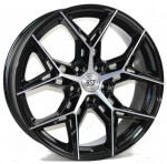 Диск X'trikeRST R139 7,5x19 5*114,3 Et:40 Dia:60,1 BK/FP