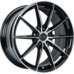 Диск INCH FA8533 8x18 5*112 Et:30 Dia:66,6 Gloss Black Machined Face