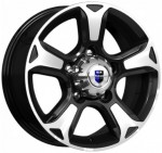Диск K&K Атлант 7 x 16 5*139,7 Et: 35 Dia: 98 Алмаз Черный