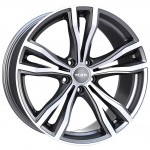 Диск MAK X-Mode 9,5 x 21 5*112 Et: 37 Dia: 66,6 Gunmetal Mirror Face