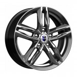 Диск K&K Sayan 6 x 16 5*108 Et: 45 Dia: 67,1 дарк платинум