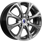 Диск K&K Блюз 6 x 15 4*100 Et: 48 Dia: 54,1 Дарк Платинум
