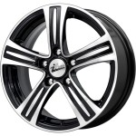 Диск iFree S.U. 6 x 15 5*100 Et: 38 Dia: 57,1 Блэк Джек