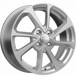 Диск K&K КС861 6 x 15 4*100 Et: 48 Dia: 54,1 сильвер