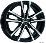 Диск MAK MILANO 7 x 17 5*114,3 Et: 40 Dia: 76 Black Mirror