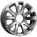 Диск K&K Фалкон 6 x 15 5*139,7 Et: 35 Dia: 98 Дарк платинум