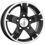 Диск K&K Ангара 6,5 x 15 5*139,7 Et: 15 Dia: 108,1 алмаз черный
