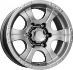 Диск K&K Байконур 8 x 16 5*139,7 Et: -15 Dia: 110,1 блэк платинум