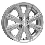 Диск K&K Аттика 5,5 x 14 4*98 Et: 35 Dia: 58,6 сильвер