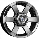 Диск K&K M56 7 x 16 6*139,7 Et: 38 Dia: 108,1 дарк платинум