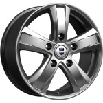 Диск K&K Канцлер 8 x 18 5*139,7 Et: 45 Dia: 95,3 дарк платинум