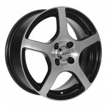 Диск X'trike X-118 6 x 15 4*100 Et: 38 Dia: 67,1 BK/FP