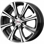 Диск iFree Апероль 6 x 15 4*100 Et: 40 Dia: 67,1 Блэк Джек