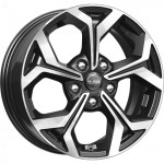Диск K&K КС878 6,5 x 16 5*112 Et: 46 Dia: 57,1 алмаз черный