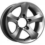 Диск K&K Айсберг 8 x 16 5*139,7 Et: -20 Dia: 110,1 дарк платинум