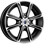 Диск K&K Флэш 5 x 14 4*100 Et: 45 Dia: 67,1 алмаз черный