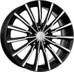 Диск K&K Акцент 7 x 17 5*112 Et: 45 Dia: 66,6 алмаз черный