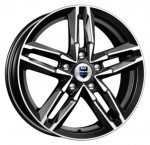 Диск K&K Sayan 6 x 16 5*108 Et: 45 Dia: 67,1 алмаз черный