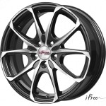 Диск iFree Такеши 6 x 16 5*100 Et: 35 Dia: 67,1 Блэк Джек