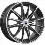 Диск K&K Пойнт Бланк 6 x 15 4*100 Et: 35 Dia: 67,1 алмаз чёрный