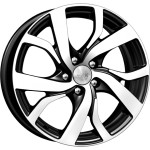 Диск K&K Палермо 6,5 x 16 5*110 Et: 51 Dia: 67,1 Алмаз-черный