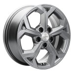 Диск Khomen 1606 6,5 x 16 5*114,3 Et: 50 Dia: 67,1 Gray