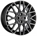 Диск X'trike X-125 6,5 x 16 4*100 Et: 48 Dia: 60,1 BK/FP