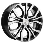 Диск Khomen 1608 6,5 x 16 5*114,3 Et: 40 Dia: 66,1 BLACK-FP