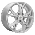 Диск Khomen 1702 7 x 17 5*114,3 Et: 40 Dia: 66,1 F-Silver