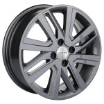 Диск Khomen 1609 6 x 16 4*100 Et: 37 Dia: 60,1 Gray