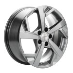 Диск Khomen 1712 7 x 17 5*114,3 Et: 39 Dia: 60,1 Gray