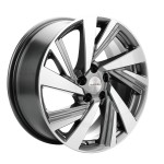 Диск Khomen 1801 7,5 x 18 5*114,3 Et: 50 Dia: 66,1 GRAY-FP