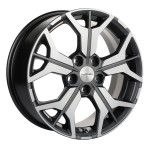 Диск Khomen 1715 7 x 17 5*114,3 Et: 39 Dia: 60,1 Gray-FP