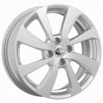 Диск K&K КС893 6 x 16 4*100 Et: 49 Dia: 54,1 Сильвер