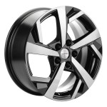 Диск Khomen 1712 7 x 17 5*114,3 Et: 39 Dia: 60,1 Black-FP
