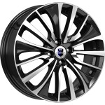 Диск K&K Flanker 6,5 x 17 4*100 Et: 43 Dia: 60,1 алмаз черный