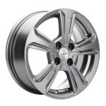 Диск Khomen 1502 6 x 15 4*100 Et: 50 Dia: 60,1 Gray