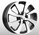 Диск K&K КС893 6 x 16 4*100 Et: 37 Dia: 60,1 алмаз чёрный