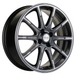 Диск Khomen 1707 6,5 x 17 4*100 Et: 41 Dia: 60,1 Gray-FP