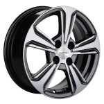 Диск Khomen 1502 6 x 15 4*100 Et: 50 Dia: 60,1 G-SILVER-FP