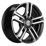 Диск Khomen 1602 6,5 x 16 5*139,7 Et: 35 Dia: 98,5 Gray-FP
