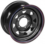 Диск Off-Road-Wheels Black 8 x 16 6*114,3 Et: 0 Dia: 66,1 Black
