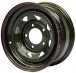 Диск Off-Road-Wheels Black 8 x 17 6*114,3 Et: 0 Dia: 66 черный