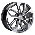 Диск Khomen 1703 7x17 5*114,3 Et:45 Dia:67,1 Gray-FP