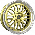 Диск Keskin Tuning KT22 8,5x19 5*112 Et:45 Dia:72,6 Gold Lip Polish