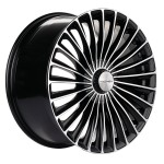 Диск Khomen 2008 8,5x20 5*112 Et:43 Dia:66,6 Black-FP