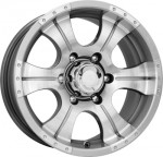 Диск K&K Байконур 7x15 5*139,7 Et:20 Dia:108,6 АЛМАЗ СИЛЬВЕР