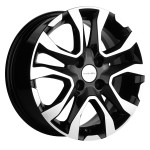 Диск Khomen 1503 6x15 4*100 Et:40 Dia:60,1 Black-FP