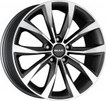 Диск MAK WOLF 7x17 5*98 Et:41 Dia:58,1 Gunmetal Mirror Face
