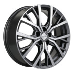 Диск Khomen 1806 7x18 5*114,3 Et:45 Dia:67,1 Gray-FP